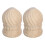 2 Piezas De Remates Para Postes De Y Barandillas, Madera 10