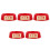 5Pcs Plastic Fire Extinguisher Stand Holder For Office Car Heavy Duty 5