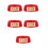 5Pcs Plastic Fire Extinguisher Stand Holder For Office Car Heavy Duty 4