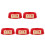 5Pcs Plastic Fire Extinguisher Stand Holder For Office Car Heavy Duty 9