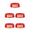 5Pcs Plastic Fire Extinguisher Stand Holder For Office Car Heavy Duty 7