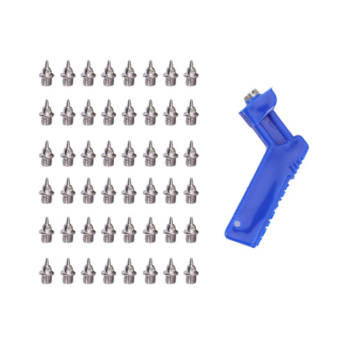 110Pcs Stainless Steel Replacement Track Spikes For Running