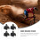 3Pcs Durable Bike Silent Resin Brake Pads Performance 8