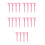 20 Pcs 15 Cm 6 Inch Plastic Caliper Precision Measuring Tool 9
