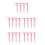 20 Pcs 15 Cm 6 Inch Plastic Caliper Precision Measuring Tool 4