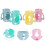 4Pcs Baby Bottle Covers Protective Cases Mixed Colors 2