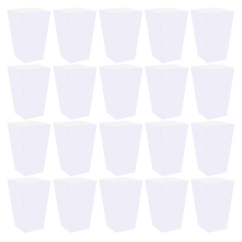 60Pcs Paper Popcorn Boxes Containers For Birthday Parties