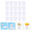 60Pcs Paper Popcorn Boxes Containers For Birthday Parties 5