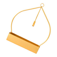 Golden Iron Incense Coil Holder Stylish Desktop Home Decor Rack