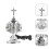 Incense Burner Metal -In Holder Home Decor 9