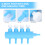 3Pcs Aquarium Distributor Fish Tank Oxygen Pump Air Splitter 9