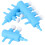 3Pcs Aquarium Distributor Fish Tank Oxygen Pump Air Splitter 7