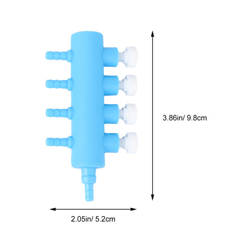 3Pcs Aquarium Distributor Fish Tank Oxygen Pump Air Splitter 1