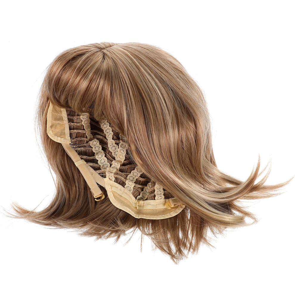 Solustre Women Short Straight Synthetic Wig For Party