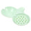 1Pc Sauce Dish Hot Pot Double Compartment Dipping Plate 8