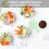 1Pc Sauce Dish Hot Pot Double Compartment Dipping Plate 9