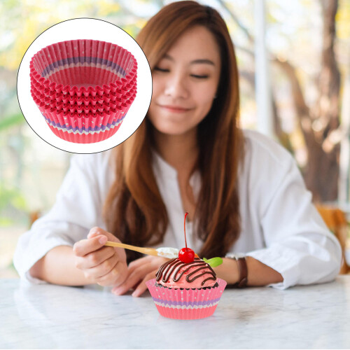 200 Pcs Paper Baking Cups Muffin Liners Cupcake Wrappers 2