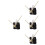 4 Sets Clock Mechanism Replacement DIY Long Shaft Motor Kit 2