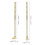 2Pcs Brass Incense Tool Kit Copper Spoon for Indoor Incense Use 3