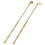 2Pcs Brass Incense Tool Kit Copper Spoon for Indoor Incense Use 10