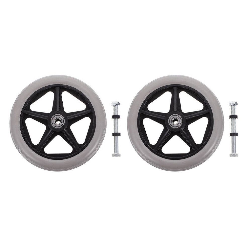 Artibetter 4 Pcs Universal Wheelchair Front Wheels Accessories