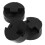 3Pcs Rubber Round Violin Practice Mutes Black 10