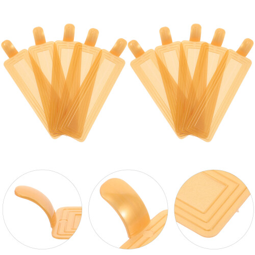 100Pcs Party Cake Boards Thick Plastic Golden Base with Handle 2
