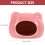 4Pcs Ceramic Hamster Hideout Hut Sleeping Bed Supplies 11