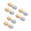 12 Pcs Silicone Earring Backs For Studs Locking Lifters Heavy Support 9