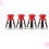 4Pcs Universal Pressure Cooker Steam Jigger Replacement Set Red 6