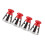 4Pcs Universal Pressure Cooker Steam Jigger Replacement Set Red 1