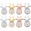 8Pcs Earring Safety Backs Locking Stoppers Jewelry Accessories 11