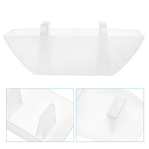 2Pcs Plastic Range Hood Oil Catcher Cups For Kitchen Ventilator 2