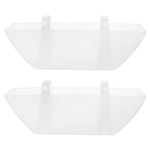 2Pcs Plastic Range Hood Oil Catcher Cups For Kitchen Ventilator