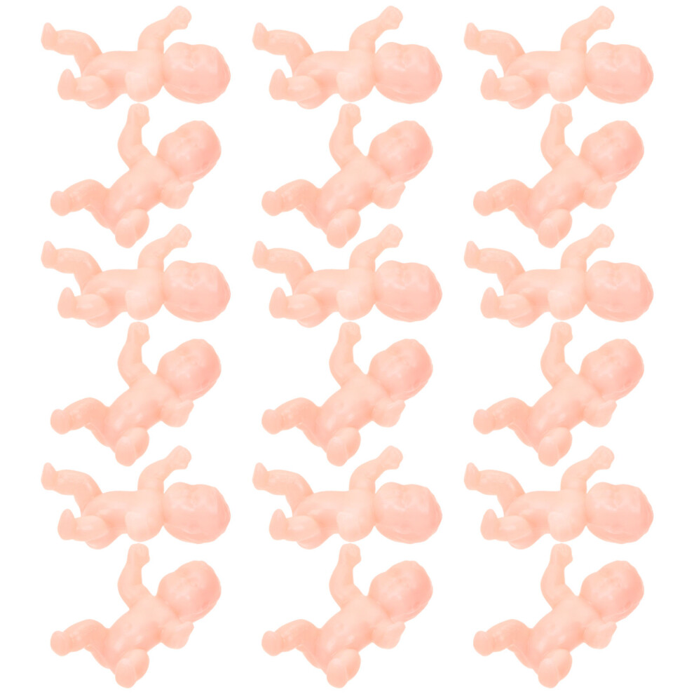 Iplusmile 90 Pcs Mini Plastic Babies For Baby Shower