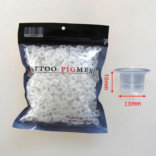 500Pcs Disposable Caps For Eyelash Eyebrow Pigment 2