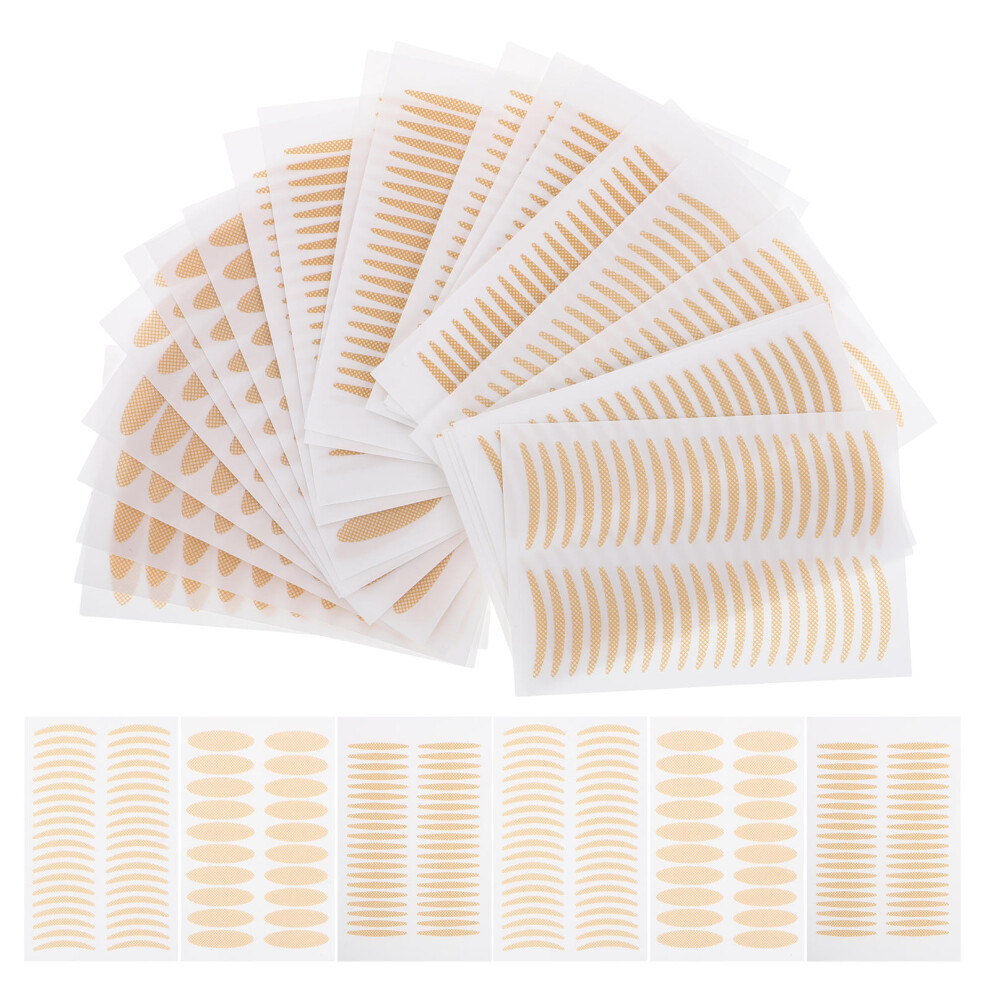 Aboofan One Set Breathable Lace Invisible Eyelid Tape For Hooded Eyes
