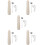 5Pcs Automatic Milk Frother Handheld Coffee Mixer Electric Tool 10