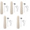 5Pcs Automatic Milk Frother Handheld Coffee Mixer Electric Tool 5