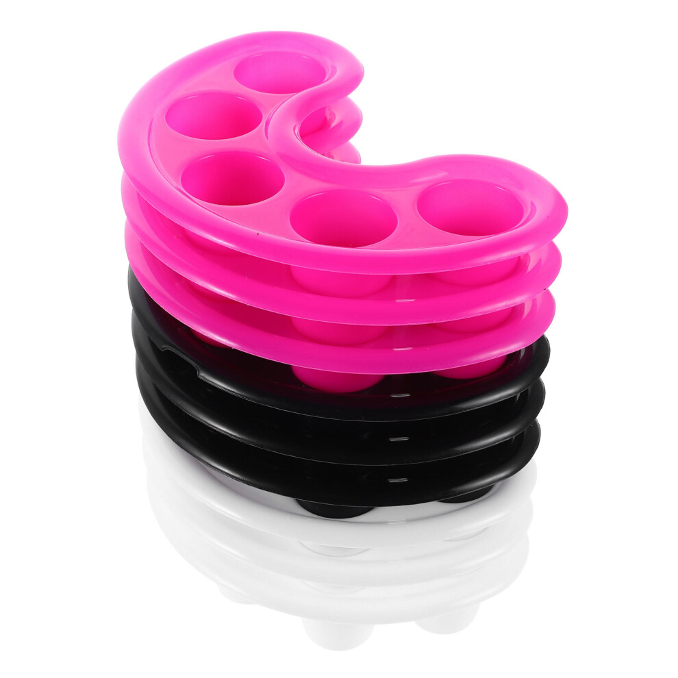 Aboofan 9Pcs Nail Soaking Bowl Acrylic Remover Tool Manicure Soaker Tray