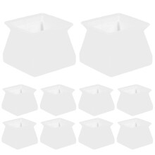 10Pcs Silicone Chair Leg Protectors For Floor Protection