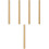 5 Pcs Copper Incense Tube Stick Holder Container 4