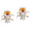 2 Pcs Human Spine Model Lumbar Disc Herniation For School 4