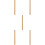 5 Pcs Copper Incense Tube Stick Holder Container 8
