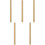 5 Pcs Copper Incense Tube Stick Holder Container 3