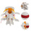 2 Pcs Human Spine Model Lumbar Disc Herniation For School 10