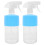 2Pcs 500Ml Empty Spray Bottles With Sleeve Protection 1
