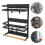 1 Pc Double-Layer Refrigerator Side Storage Rack For Home 4
