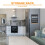 1 Pc Double-Layer Refrigerator Side Storage Rack For Home 11