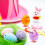 24Pcs Easter Chicks Mini Colorful Plush Fuzzy Decoration 11